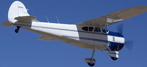 Cessna 195A N450RE, Cactus Fly-in, March 3, 2012